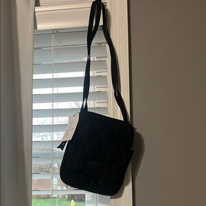 Black Quilted Shoulder Bag